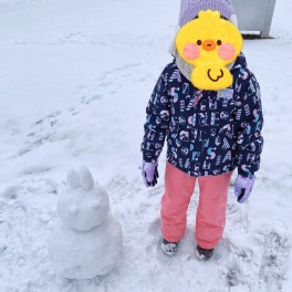 雪だるまです(*'ω'*)