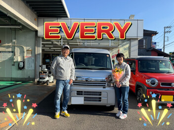 エブリイご納車です！