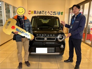 ハスラーご納車おめでとうございます！