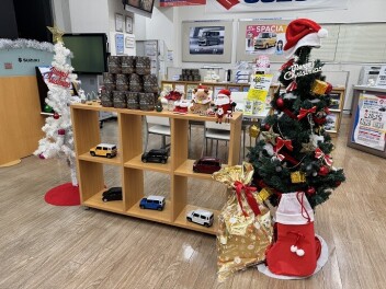 今年もクリスマス仕様に☆彡