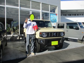 ★ジムニーご納車です★