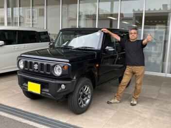 M様　ジムニーご納車おめでとうございます！