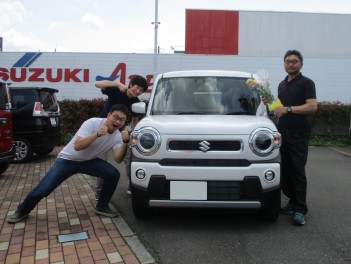 ☆ご納車御礼☆ハスラーをご納車しました！