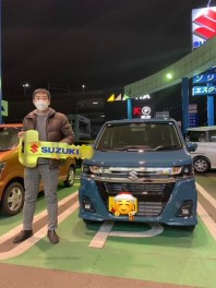 ワゴンＲカスタムＺ納車しました！