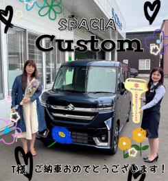 スペーシアカスタムご納車✧˖°