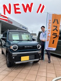 【新型ハスラー】試乗車あります(^^)/