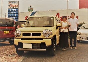 ☆ご納車御礼☆ハスラーをご納車しました！