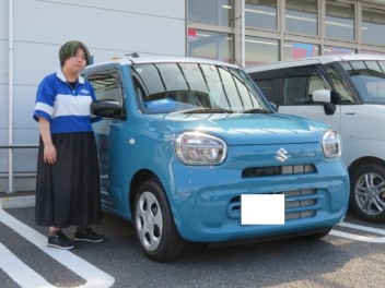 アルトのご納車、おめでとうございます!!