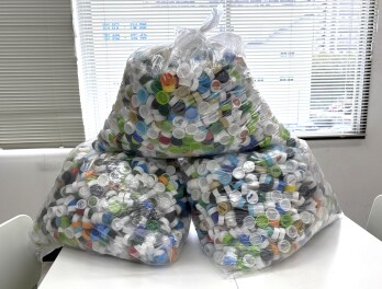 １０月～１２月　エコキャップ集まりました！