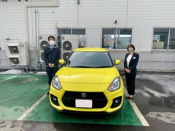 スイフトスポーツのご納車です！