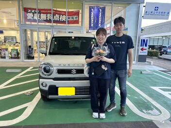 ご納車おめでとうございます♪