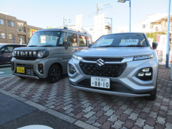 スズキ大試乗キャンペーン　本日も　元気に　開催中です！！