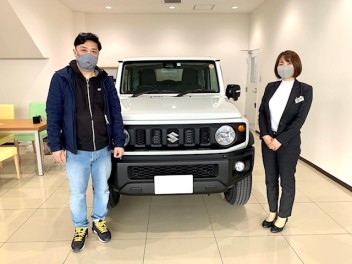 ジムニーシエラのご納車おめでとうございます！