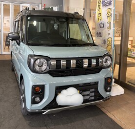 スペーシアギア納車させていただきました！