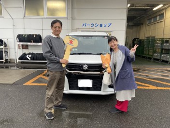 Ｍ様にソリオ納車させていただきました！