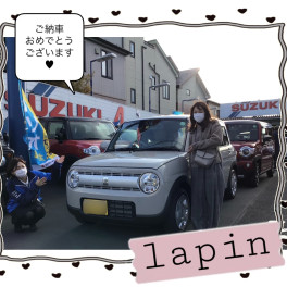 ラパン♪♪ご納車式！！！