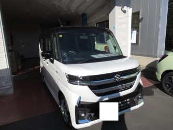 新型スペーシアカスタム　納車式です！