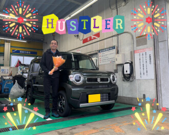 遊べる軽！ハスラーご納車です！