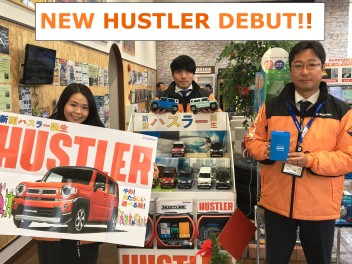 ＮＥＷ　ＨＵＳＴＬＥＲ　ＤＥＢＵＴ！！