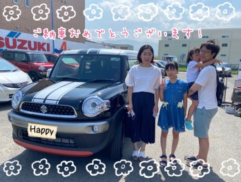 大廣様のクロスビーを納車いたしました！
