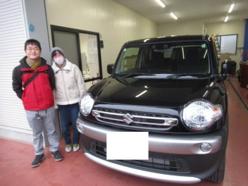 クロスビー　納車式です！