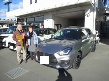 スイフトスポーツ　納車式です！