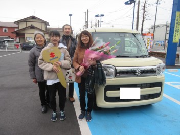 Ｔ様、スペーシアご納車です！