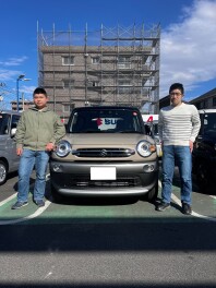 クロスビー納車させて頂きました。