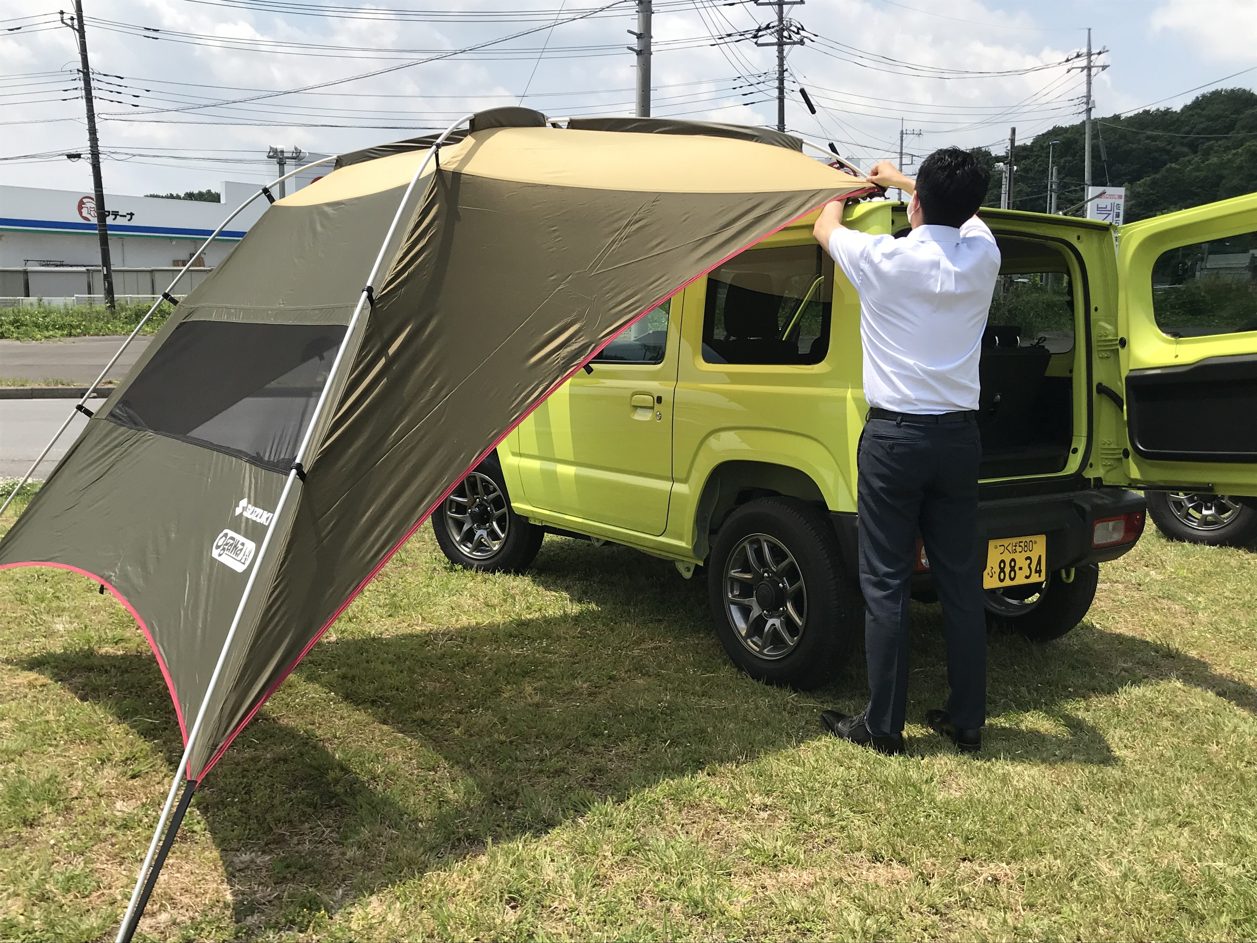 今週もアウトドア仕様です W その他 お店ブログ スズキアリーナ桜川