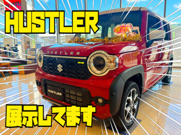 ハスラー展示中です(^^)/