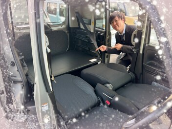 暖かくなってきたので車中泊してみませんか？