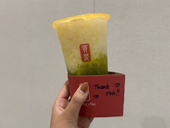 ゴンチャ飲みました～～～！
