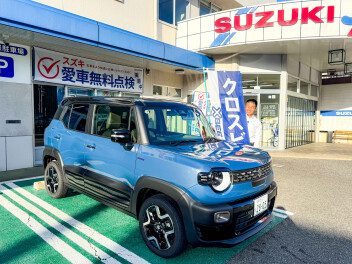 19日(日)まで新型クロスビー展示中！