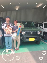 ☆彡 Ｎ様ジムニーご納車おめでとうございます ☆彡