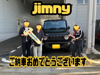 ジムニー　ご納車おめでとうございます！！！