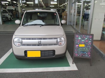 ラパン店頭納車させて頂きましたヽ(^o^)丿