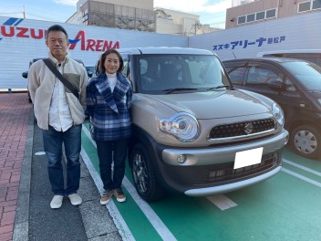 ☆新車クロスビー納車しました☆