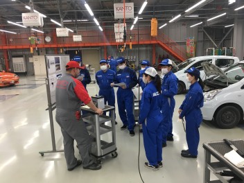 【新入社員研修】自動車基礎研修♪