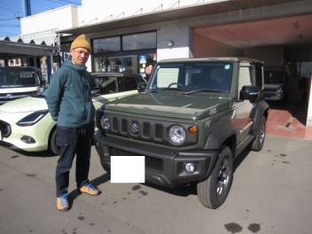 ジムニ－シエラ　納車式です！！