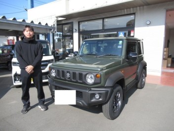 ジムニ－シエラ　納車式です！！