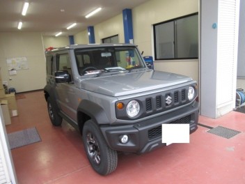 ジムニ－シエラ　納車式です！！