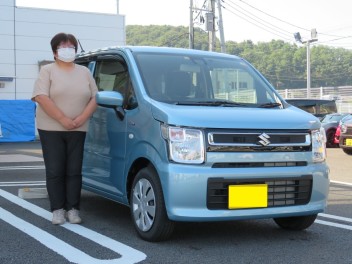 ワゴンR　HV　のご納車、おめでとうございます！