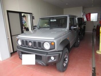ジムニ－シエラ　納車式です！！