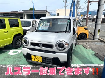 ハスラー試乗車はいりました！！！