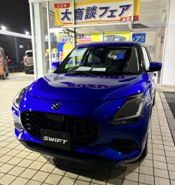 新型スイフトの展示車が到着しました！