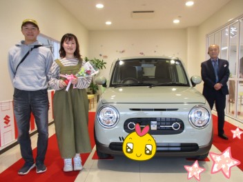 ラパン☆納車式