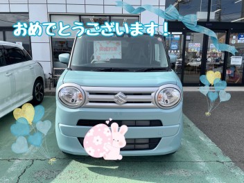 N様、ワゴンRスマイルのご納車おめでとうございます！