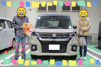 ソリオご納車致しました！！