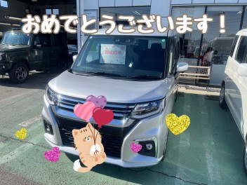 T様、ソリオのご納車おめでとうございます！