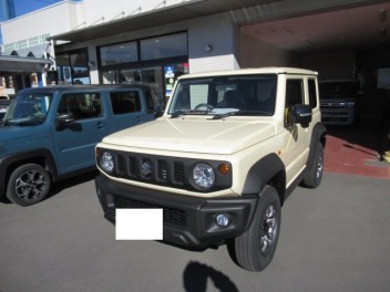 ジムニ－シエラ　納車式です！！